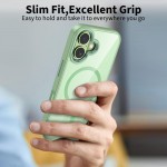 Tech-Protect Magmat Back Cover Πλαστικό - Σιλικόνης Πράσινο για iPhone 17 πράσινο sage