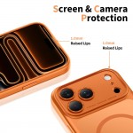 Tech-Protect MagPeak MagSafe CC Hybrid Θήκη Matte Cosmic Orange για iPhone 17 Pro