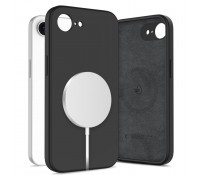 Tech-Protect Silicone MagSafe – Θήκη Σιλικόνης με MagSafe για iPhone 16e / 17e, Μαύρη
