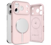 Tech-Protect Silicone MagSafe Θήκη για Apple iPhone 17 Pro – Ροζ Περλέ