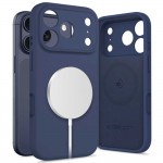 Tech-Protect Silicone MagSafe Θήκη για iPhone 17 Pro Navy Blue