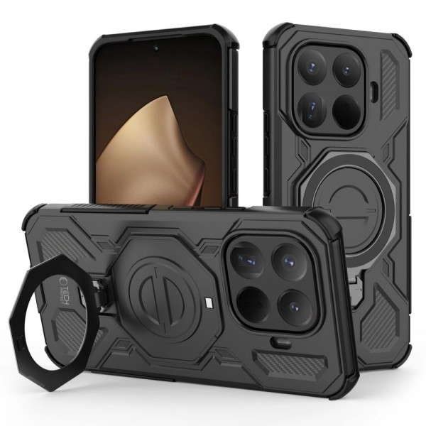 Tech-Protect TacticStand Θήκη με MagSafe για Xiaomi 15T Pro - μαύρη