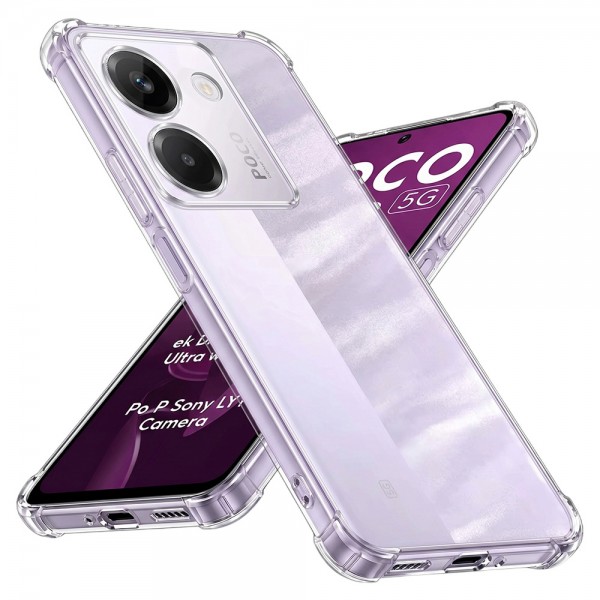 Techsuit Back Cover Σιλικόνης Διάφανο για Poco M7 Pro Techsuit Back Cover Σιλικόνης Διάφανο για Poco M7 Pro