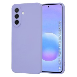 Techsuit Softflex Back Cover Σιλικόνης ανοιχτό Μωβ για Galaxy A57