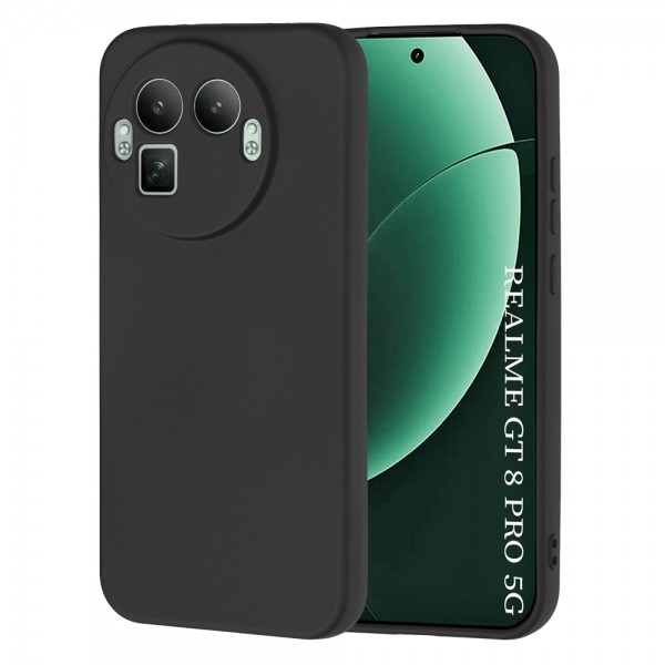 Techsuit Softflex Back Cover Σιλικόνης Μαύρο για Realme GT 8 Pro Techsuit Softflex Back Cover Σιλικόνης Μαύρο για Realme GT 8 Pro
