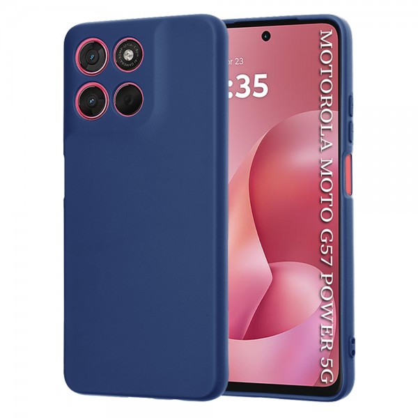 Techsuit Softflex Back Cover Σιλικόνης Navy Μπλε για Motorola Moto G57 Power / G67 Power Techsuit Softflex Back Cover Σιλικόνης Navy Μπλε για Motorola Moto G57 Power / G67 Power