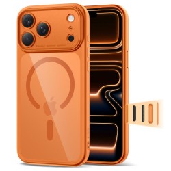 Θήκη iPhone 17 Pro Max Tech-Protect MagPeak MagSafe CC Διάφανη / Cosmic Orange