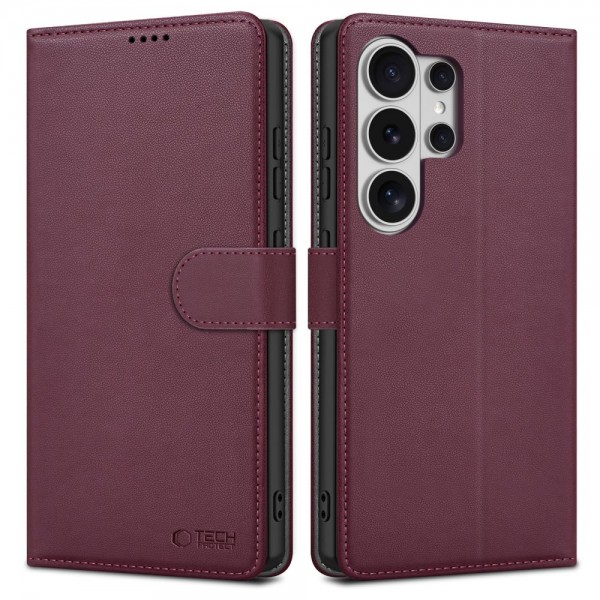Θήκη Πορτοφόλι Tech-Protect για Samsung Galaxy S26 Ultra Mulberry