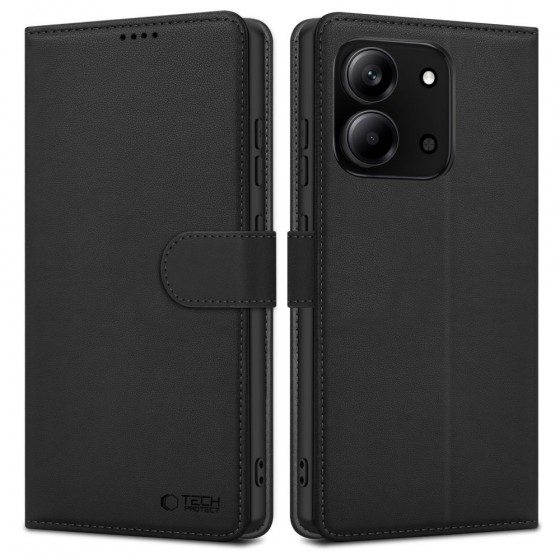 Θήκη Πορτοφόλι Tech-Protect Wallet για Xiaomi Redmi 15 4G/5G Μαύρο