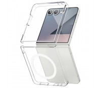 Θήκη Ringke Slim Magnetic με MagSafe για Samsung Galaxy Z Flip7 - Διάφανη