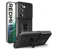 Θήκη Tech-Protect CamShield Pro για Xiaomi Redmi 15 4G/5G, Μαύρο