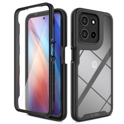 Θήκη Tech-Protect Defense για Motorola Moto G56 5G - Μαύρη