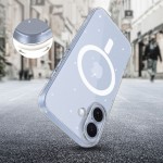 Θήκη Tech-Protect FlexAir Glitter MagSafe για iPhone 17, Διάφανη