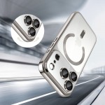 Θήκη Tech-Protect MagFlex MagSafe για iPhone 17 Pro - Διάφανη Ασημί