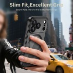 Θήκη Tech-Protect MagFlex MagSafe για iPhone 17 Pro Max - Μαύρο/Διαφανές