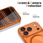 Θήκη Tech-Protect MagFlex MagSafe για iPhone 17 Pro Shiny Cosmic Orange