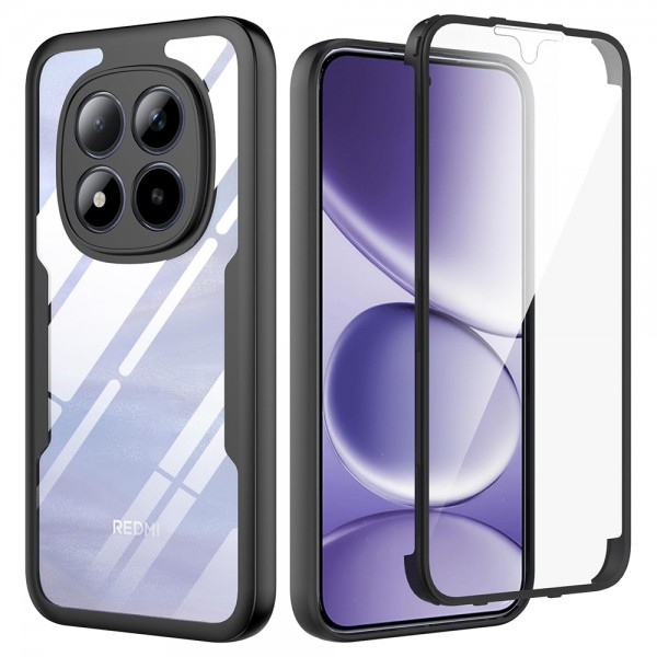 Θήκη Techsuit ColorVerse 360 + Προστατευτικό Οθόνης για Xiaomi Redmi Note 15 Pro Plus 5G / POCO M8 Pro 5G (Διαφανές με Μαύρο Πλαίσιο) Θήκη Techsuit ColorVerse 360 + Προστατευτικό Οθόνης για Xiaomi Redmi Note 15 Pro Plus 5G / POCO M8 Pro 5G (Διαφανές με Μαύρο Πλαίσιο)