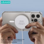 Θήκη USAMS Ice Magnet US-BH848 για iPhone 15 Plus, Διάφανη (MagSafe)