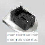Tech-Protect TA300 Universal Travel Adapter (EU/UK/US/AU, Μαύρο) Tech-Protect TA300 Universal Travel Adapter (EU/UK/US/AU, Μαύρο)
