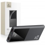 Tech-Protect PB12 Power Bank 10000mAh 22.5W με 2 Θύρες USB-A και ΘύραUSB-C Power Delivery / Quick Charge 3.0 Γκρι