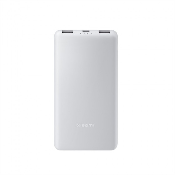 Xiaomi Lite Power Bank 10000mAh 22.5W με 2 Θύρες USB-A και Θύρα USB-C Γκρι