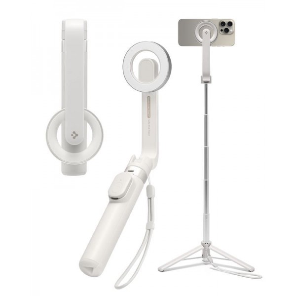 Spigen MagSafe Tripod Selfie Stick – Selfie Stick & Τρίποδο σε Dune Beige AMP07657 Spigen MagSafe Tripod Selfie Stick – Selfie Stick & Τρίποδο σε Dune Beige AMP07657