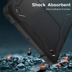Techsuit Rugged TabShell Σετ Προστατευτικής Θήκης & Tempered Glass για Apple iPad 9.7" (2017 / 2018) – Μαύρο Techsuit Rugged TabShell Σετ Προστατευτικής Θήκης & Tempered Glass για Apple iPad 9.7" (2017 / 2018) – Μαύρο