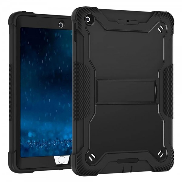 Techsuit Rugged TabShell Σετ Προστατευτικής Θήκης & Tempered Glass για Apple iPad 9.7" (2017 / 2018) – Μαύρο Techsuit Rugged TabShell Σετ Προστατευτικής Θήκης & Tempered Glass για Apple iPad 9.7" (2017 / 2018) – Μαύρο