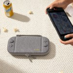 Tech-Protect Slim Pouch για Nintendo Switch 2 - Σκούρο Γκρι