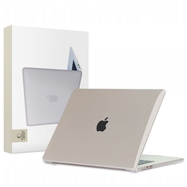 Tech-Protect SmartShell Θήκη για Apple MacBook Air 15 M2-M5 2023-2026 - Crystal Clear