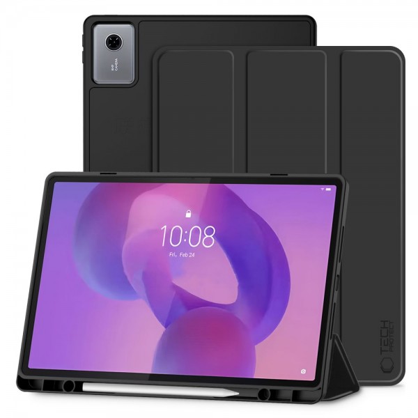 Θήκη Tech-Protect SC Pen για Lenovo Idea Tab Plus 12.1 Μαύρη (5906302335596)