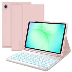 Θήκη Tech-Protect SC με Πληκτρολόγιο και Υποδοχή για Pen για Galaxy Tab A9+ / A11+ 11.0'' Pink