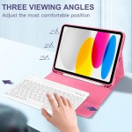 Θήκη Tech-Protect SC Pen + Πληκτρολόγιο Bluetooth για iPad 11" (2025) / iPad 10,9" (2022) - Magenta