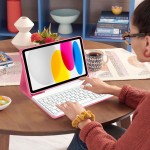 Θήκη Tech-Protect SC Pen + Πληκτρολόγιο Bluetooth για iPad 11" (2025) / iPad 10,9" (2022) - Magenta