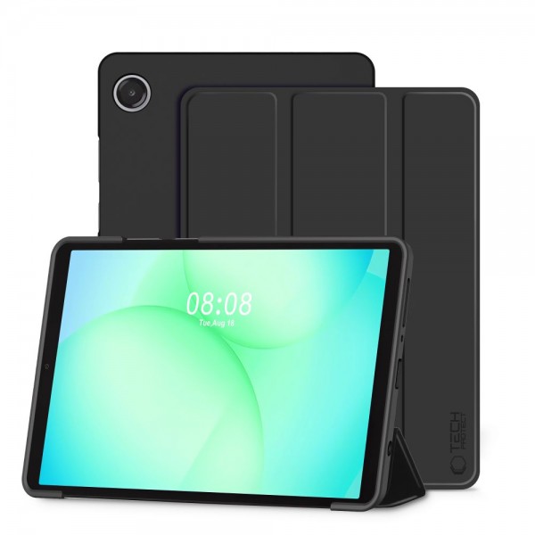 Θήκη Tech-Protect SmartCase Tri-Fold για Samsung Galaxy Tab A11 / A9 8.7" (X133/X135/X110/X115) - Μαύρο