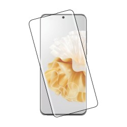 IDOL 1991 TEMPERED GLASS HUAWEI P60 PRO 6.67" 9H 0.30mm GLAMOUR FULL COVER 3D EDGE FINGER UNLOCK BLACK