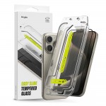 Ringke Easy Slide – Σετ 2x Σκληρυμένο Γυαλί Προστασίας Οθόνης για iPhone 16 Pro, Μαύρο Ringke Easy Slide – Σετ 2x Σκληρυμένο Γυαλί Προστασίας Οθόνης για iPhone 16 Pro, Μαύρο