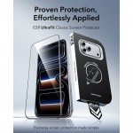 Σετ 2 Προστατευτικών Γυαλιών ESR UltraFit Classic για iPhone 17 Pro Max / iPhone 18 Pro Max – Μαύρο Πλαίσιο Σετ 2 Προστατευτικών Γυαλιών ESR UltraFit Classic για iPhone 17 Pro Max / iPhone 18 Pro Max – Μαύρο Πλαίσιο