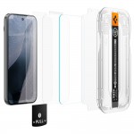 Προστατευτικό Γυαλί Οθόνης Spigen Glas.tR EZ Fit Pro AluminaCore 10H+ 2-Pack για Google Pixel 11 / 11 Pro – Διάφανο