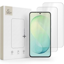 Tech-Protect Glass Fit+ – Σετ 2 Διάφανων Γυάλινων Προστατευτικών Οθόνης για Samsung Galaxy A36 / A37 / A56 / S24 FE / S25 FE / S26 FE