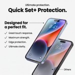 Tech-Protect Quick Set+ – Σετ 2 Tempered Glass για iPhone 17 Pro / 18 Pro, Μαύρο Πλαίσιο Tech-Protect Quick Set+ – Σετ 2 Tempered Glass για iPhone 17 Pro / 18 Pro, Μαύρο Πλαίσιο
