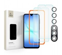 Tech-Protect Supreme Easy Set+ 3-Pack – Σκληρυμένο Γυαλί Προστασίας Οθόνης για Samsung Galaxy A17 4G/5G, Διάφανο