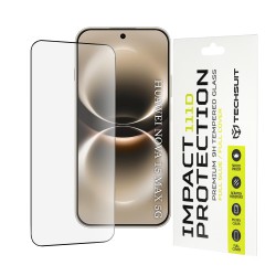 Techsuit 111D Full Cover / Full Glue – Tempered Glass Προστατευτικό Οθόνης για Huawei nova 15 Max – Μαύρο
