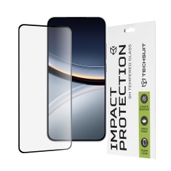 Techsuit 111D Full Cover / Full Glue Tempered Glass για Xiaomi POCO F7 – Μαύρο