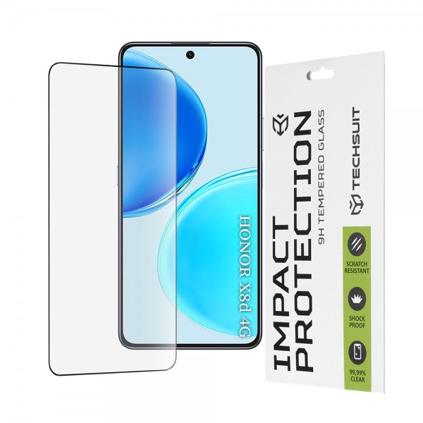 Techsuit 111D Full Cover Full Glue Tempered Glass Προστατευτικό Οθόνης για Honor X8d – Μαύρο Techsuit 111D Full Cover Full Glue Tempered Glass Προστατευτικό Οθόνης για Honor X8d – Μαύρο