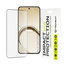 Techsuit 111D Full Cover Full Glue Προστατευτικό Οθόνης από Σκληρυμένο Γυαλί για Realme 16 5G – Μαύρο