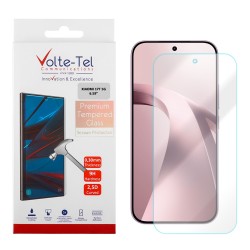 VOLTE-TEL Tempered Glass για Xiaomi 17T 5G – 6,59", 9H, 0,30mm, 2.5D Full Glue