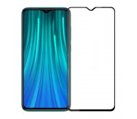 POWERTECH Tempered Glass 5D, Full Glue, Xiaomi Redmi Note 8 Pro, μαύρο, Mediatek|TGC-0364