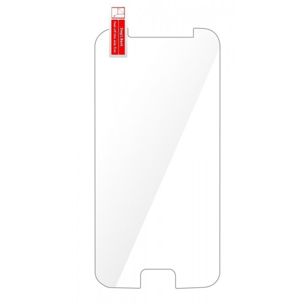 Tempered Glass 9H(0.33MM) Universal 5.5", με εγκοπή για button, POWERTECH