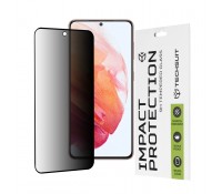 Techsuit Privacy Full Cover Impact Protection Screenprotector για Samsung Galaxy S21 5G (111D, μαύρο)